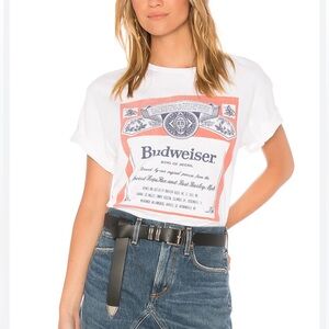Junk food Budweiser t shirt